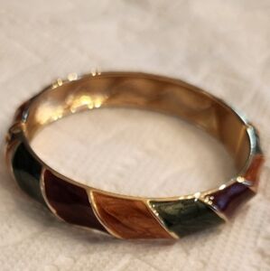 Multi Color Hinged Bracelet